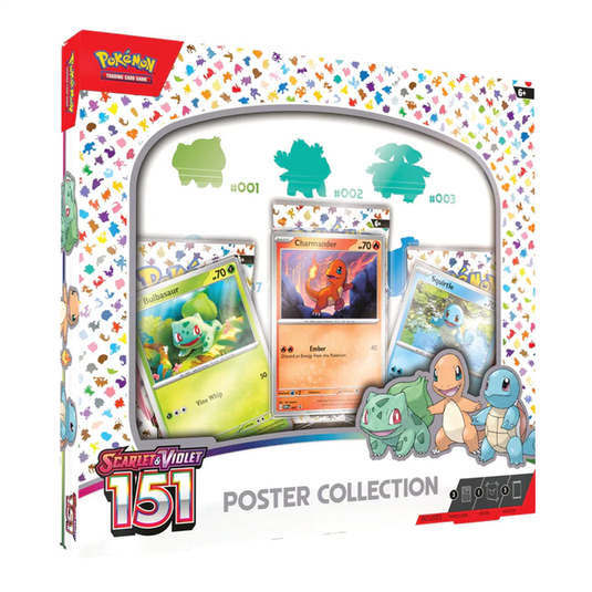 Pokemon Scarlet & Violet 151 Poster Collection Trading Card Game