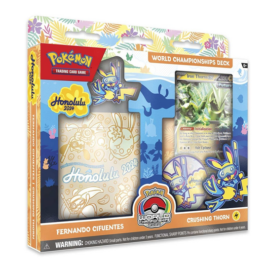 024 Pokémon World Championships Deck (Fernando Cifuentes, Crushing Thorn)