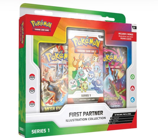 Pokémon First Partners Illustration Collection Series 1