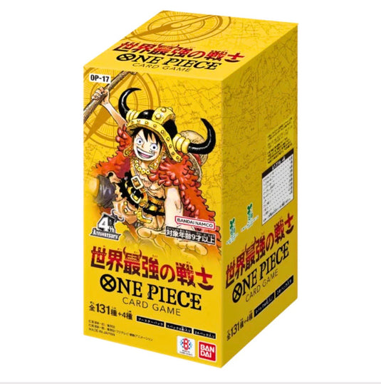 One Piece Card Game - OP-17 - World's Strongest Warrior - Japanese Booster Box