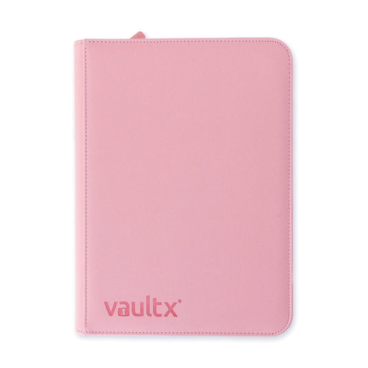 Vault X Zip Binder 9-Pocket Pink