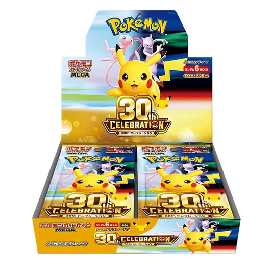 One Pokemon 30th Celebration m6a Japanese Booster Box
