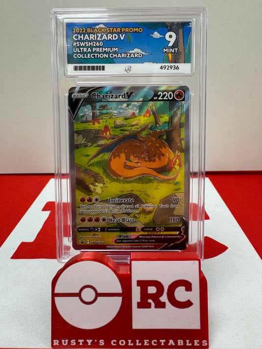 Pokemon Charizard V Swsh260 - Ultra Premium Collection Charizard - Ace 9