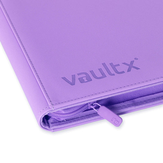 Vault X Zip Binder 9-Pocket Purple