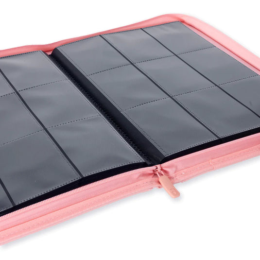 Vault X Zip Binder 9-Pocket Pink