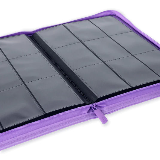 Vault X Zip Binder 9-Pocket Purple