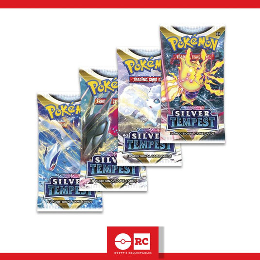 Pokémon Silver Tempest Booster Bundle (6 packs) - Sword & Shield Expansion Trading Card Game