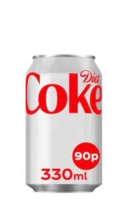 Diet Coke Cola PM 330ml