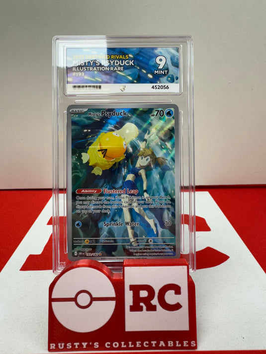 Pokemon Destined Rivals Mistys Phyduck - Ace 9