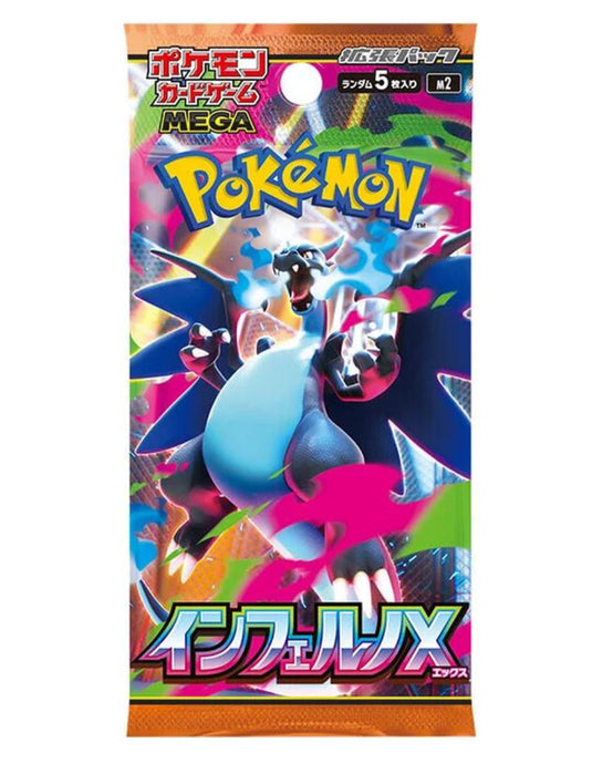 Pokemon Mega Evolutions Inferno x Booster pack