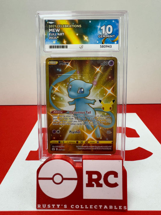 Pokemon Celebrations Mew Full Art- Ace 10