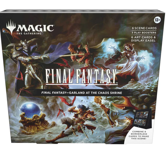 Magic: The Gathering: Final Fantasy Scene Box - Garland at The Chaos Shrine