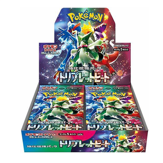 Pokemon Triplet Beat sv1a Japanese Booster Box Trading Cards