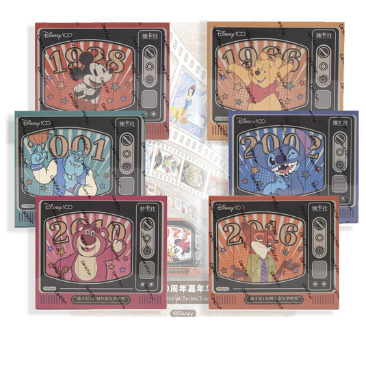 Disney 100 Carnival Series Trading Cards Hobby Box (Card.Fun 2023)