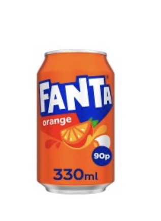 Fanta Orange PM 330ml Can