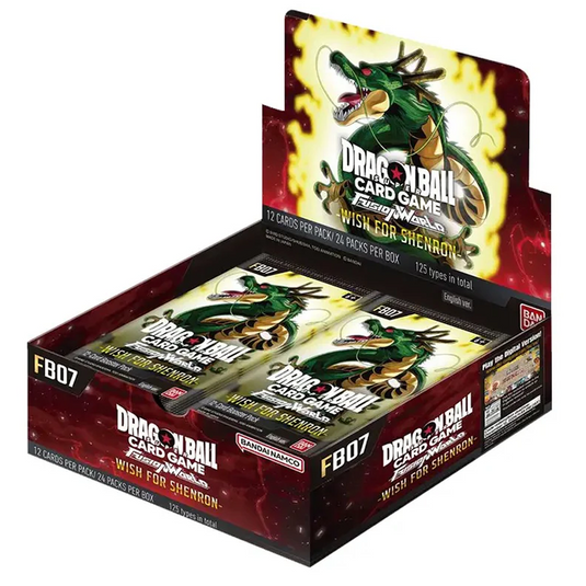 Dragon Ball Super Card Game - Fusion World - FB07 - Wish For Shenron - Booster Box (24 Packs)