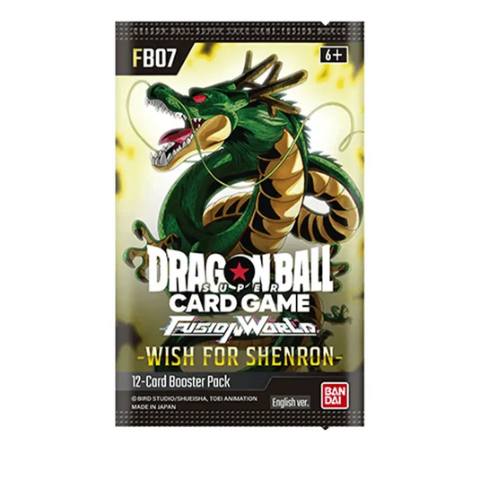 Dragon Ball Super Card Game - Fusion World - FB07 - Wish For Shenron - Booster Box (24 Packs)