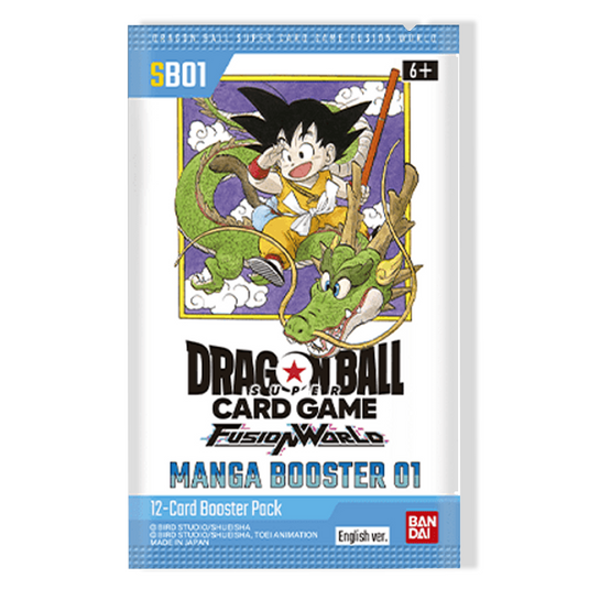 Dragon Ball Super CG: Fusion World - Manga Booster Pack (SB-01)