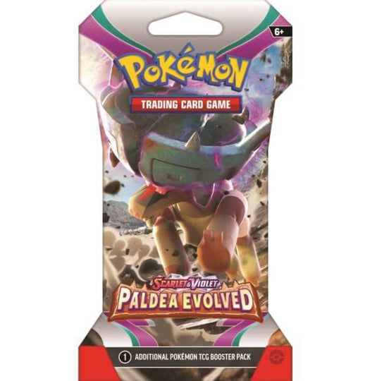Pokemon Paldea Evolved Sleeved Booster Pack