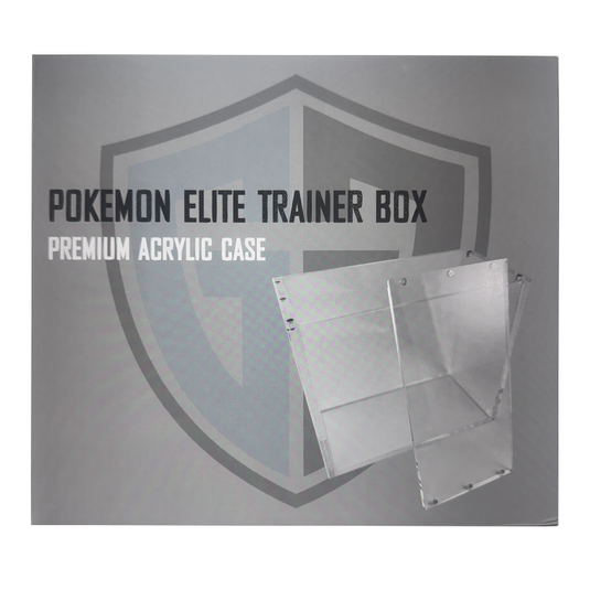 Pokemon TCG Elite Trainer Box ETB Premium Acrylic Display Protector Case