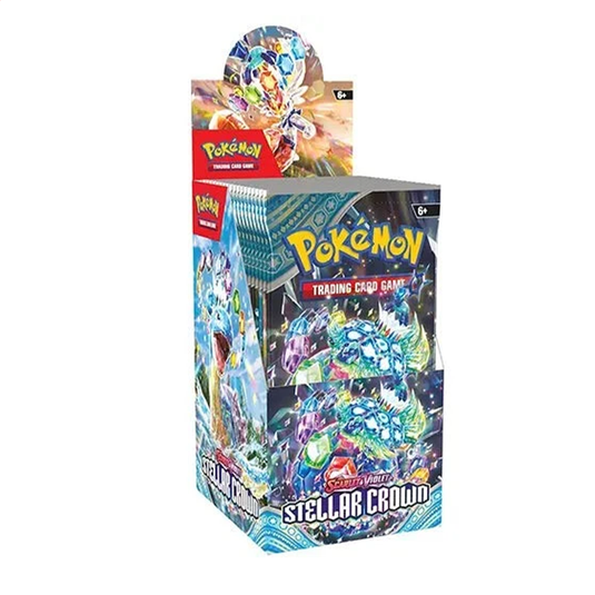 Pokemon Stellar Crown Half Booster (18 Packs)