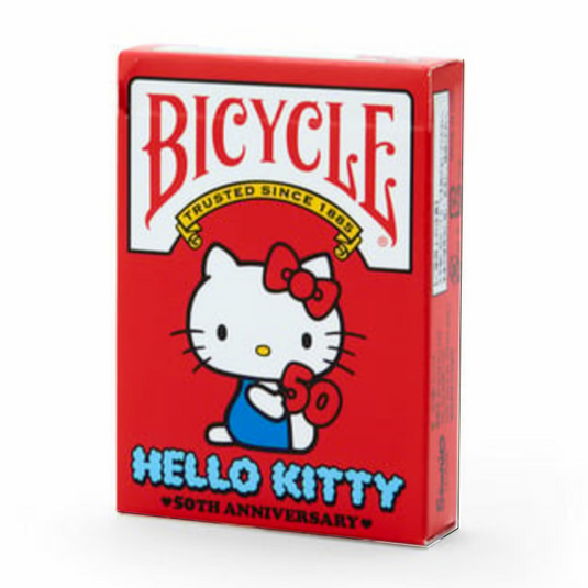 Bicycle Hello Kitty 50th anniversary Playing Cards