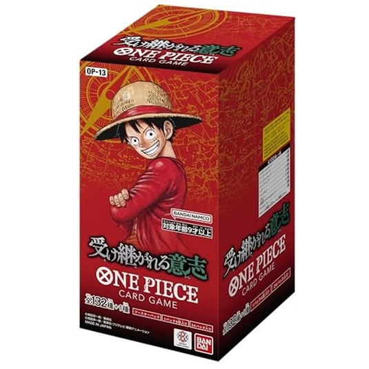 One Piece Inherited Will OP-13 Japanese Booster Box.