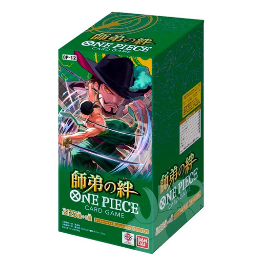 One Piece Bonds of Master and Disciple OP-12 Japanese Booster Box