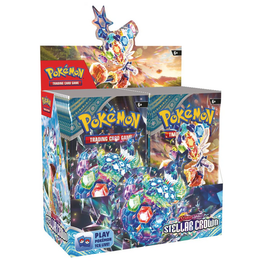 Pokemon Stellar Crown Trading Card Game Booster Box