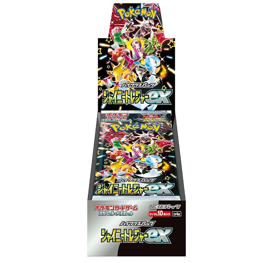 Pokemon Shiny Treasure EX High Class SV4A Japanese Booster Box Trading