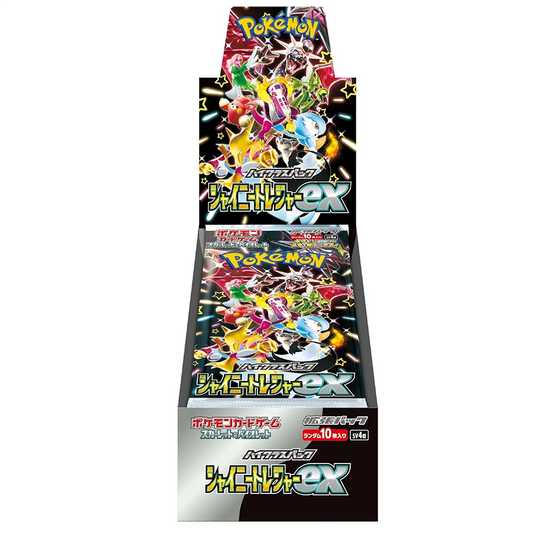 Pokemon Shiny Treasure EX High Class SV4A Japanese Booster Box Trading Card Game