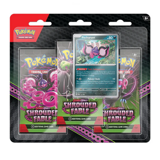 Pokémon Shrouded Fable 3 Pack Blister