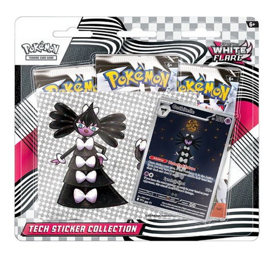 Pokemon White Flare Tech Sticker Collection Gothitelle