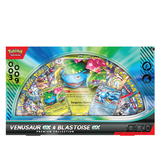 Pokémon TCG: Venusaur /Blastoise ex Premium Collection