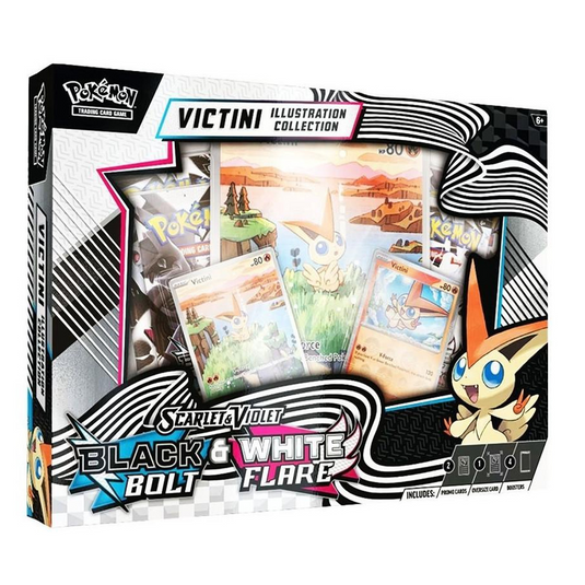 Pokémon TCG: Scarlet & Violet 10.5 - Black Bolt & White Flare Unova Victini Illustration Collection