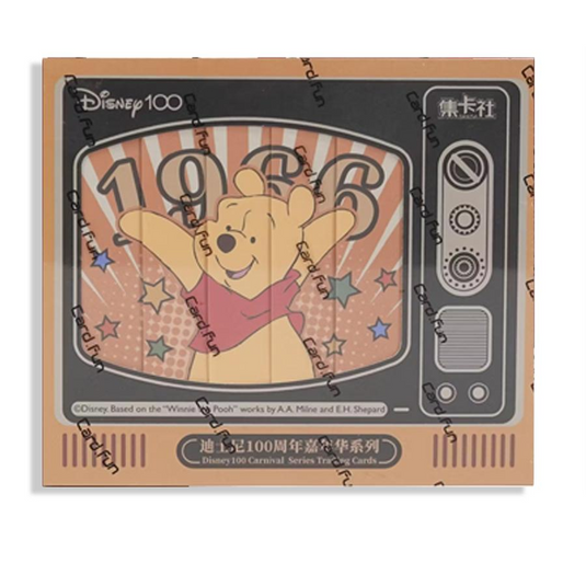 Disney 100 Carnival Series Trading Cards Hobby Box (Card.Fun 2023)