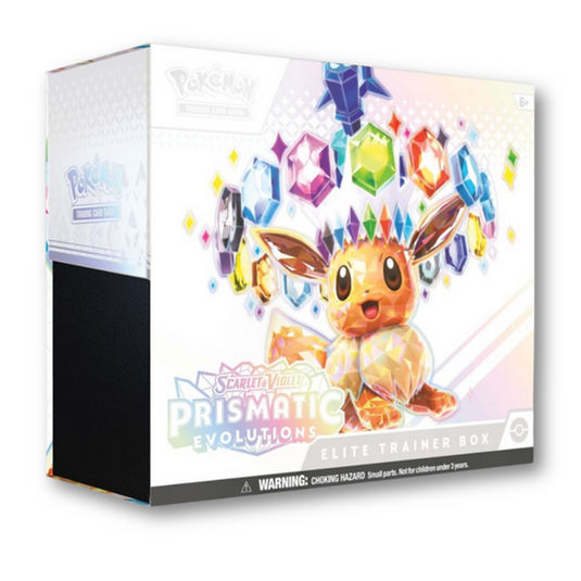 Pokémon Prismatic Evolutions - Elite Trainer Box Trading Card Game