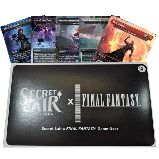 Magic The Gathering Game Over English Secret Lair Final Fantasy Non Foil Edition