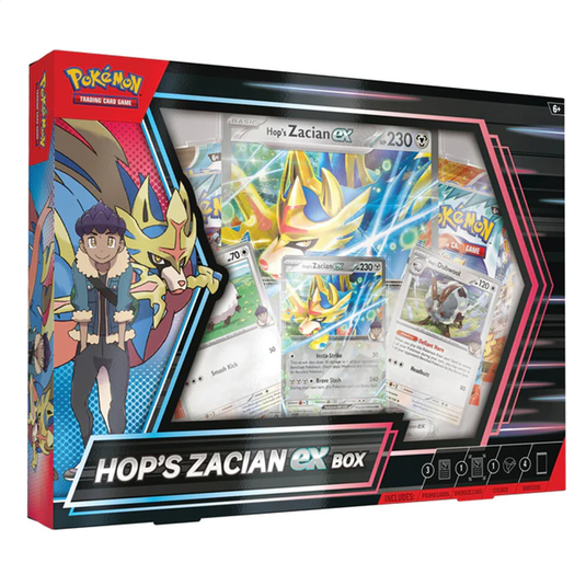 Pokémon Hop Zacian EX Box