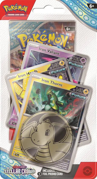 Pokémon Checklane Blister - Stellar Crown (Iron Thorns)