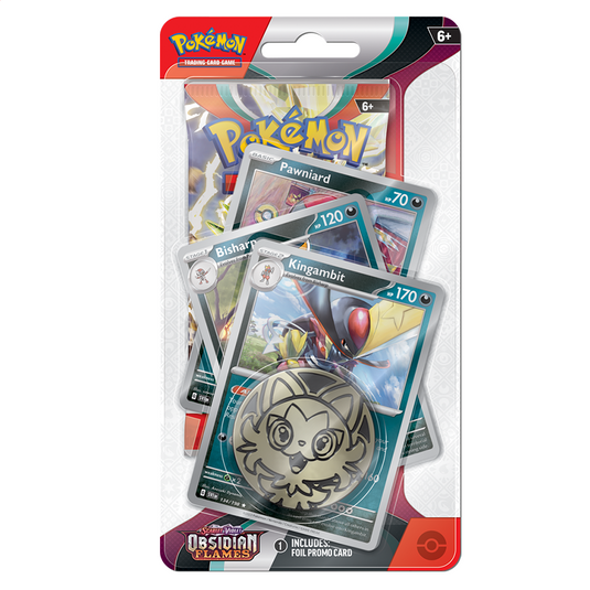 Pokémon Checklane Blister - Obsidian Flames (Kingagambit)