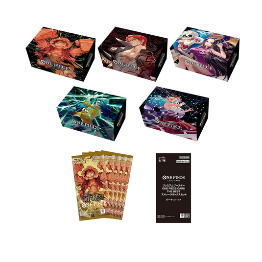One Piece - Premium Booster Storage Box Set Trading Cards Japanese