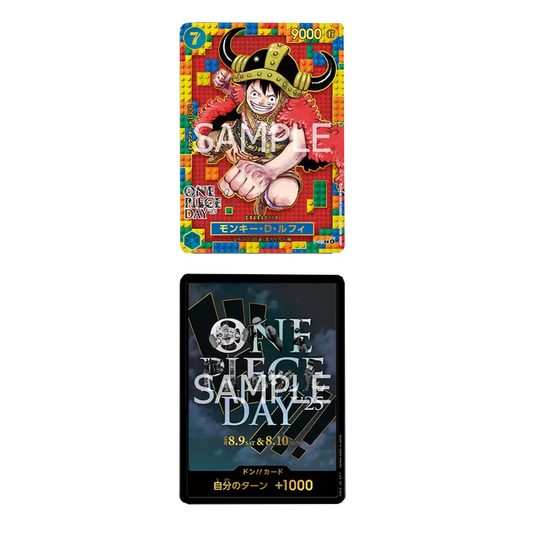 One Piece Day 25 Lego Luffy P-110 Booklet Japanese