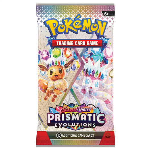 Pokémon Prismatic Evolutions Booster Pack Trading Card Game