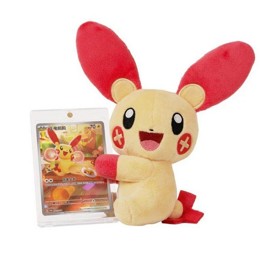 Pokemon TCG Chinese "Nuzzle Cheeks" Plush Toy and Card Blind Box