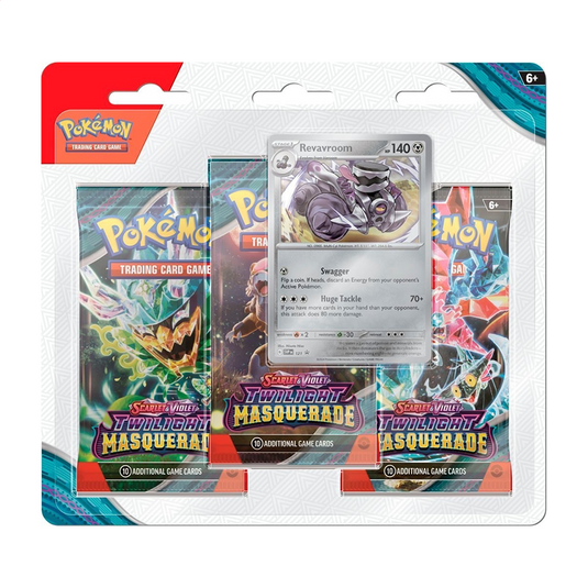 Pokémon Triple Blister - Twilight Masquerade (Revavroom)
