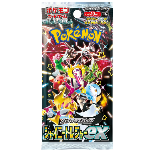 Pokémon Shiny Treasure EX High Class SV4A Japanese Booster Pack Trading Card Game