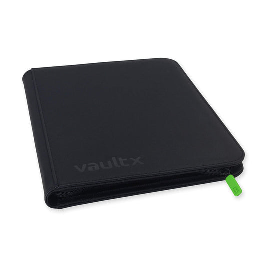 Vault X Zip Binder 9-Pocket Black