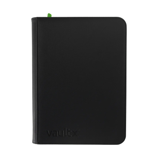 Vault X Zip Binder 9-Pocket Black
