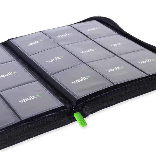 Vault X Zip Binder 9-Pocket Black